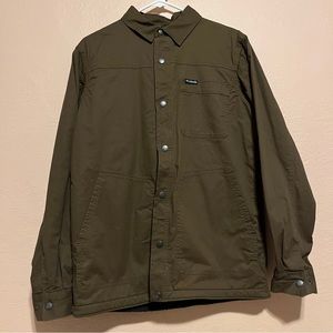 Men’s Small Columbia Shirt Jacket Sherpa Lined
